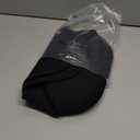 yookee home Waterproof Lunch Bag Double Layer Leakproof Neoprene Insulated Lunch Bag Freezable Black Reusable Thermal Lunch Cooler Tote Lunch Box for Boys Men Women Adult Kids for Work Outdoor (Black with Pocket)