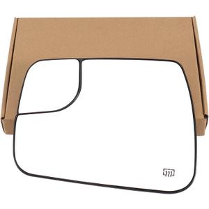 Drive Side Mirror Replacement for 2019-2025 Dodge Ram 1500 Heated Left Side Mirror Glass Replacement for Ram 2500 (Without BSD)