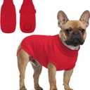 Knitted Sweater for Small Large Dogs Girl Boy Warm Fleece Cable Turtleneck Sweater for Chihuahua Pug Labrador Golden Retriever Cold Weather