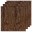 AKOLAFE 40 Sheet Vinyl Flooring 12 x 12 Peel and Stick Floor Tile Waterproof Dark Wood Vinyl Floor Tiles Clearance Self Adhesive Floor Tiles Sticky Laminate Flooring Stick on Bathroom Kitchen Basement
