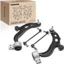 A-Premium Set of 4, Front Lower Control Arm, Sway Bar Link, Compatible with Ford Taurus & Flex 12-19, Police Interceptor Sedan 13-19, Special Service Police Sedan 14-18, Lincoln MKS 12-13, MKT 12-19