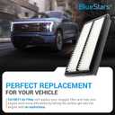 BlueStars Extra Guard XA10486 Air Filter - Compatible with Honda Pilot 2016-2023 Odyssey 2018-2023 Ridgeline 2017-2023 Acura MDX TLX 2021-2023 Passport 2019-2025 - Replaces CA12061 WA10339 PA99178
