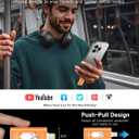 512GB Photo Stick for iPhone Flash Drive, Memory Stick Phone Storage for Photos and Videos Files Backup, Compatible with iPhone iPad Android PC, Plug & Play, No App Required (Cosmic Orange)