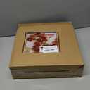 Glintoper 2 Pack Christmas Poinsettia Garland, 9 FT Lighted Artificial Garlands with Red Flowers, Battery Operated with Timer Poinsettia String Lights, Light up for Xmas New Year Holiday Home Decor