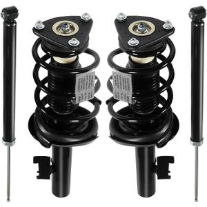 4PCS Front & Rear Strut Assemblies Fit for mazda 3 2004-2009, Fit for mazda 5 2006-2010 Shock Absorbers Replacement 172263 172264 343412