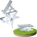 Scissor Mole Trap  Heavy-Duty Step-to-Set Yard & Garden Eliminator Trap, Galvanized Steel Construction, Easy-to-Use & Reusable Outdoor Solution
