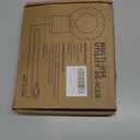 500W Submersible Cast Aluminum De-Icer  Thermostatic Chicken Water Heater for Livestock Tanks & Winter Bird Baths, Energy-Efficient Anti-Freeze Utility Heater, Black