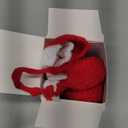 4 Pack Christmas Knitted Dog Santa Hats Bulk Pet Crochet Dog Hats Halloween Christmas Costume Outfit Cap Warm Winter Puppy Cats Beanie Holiday Party Dress Up Props(Small)