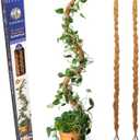 SuperMoss (22065) Bendable Coco Poles, Coconut Coir Plant Stakes Monstera Indoor Climbing Plants Support, 36", Natural, 2pk
