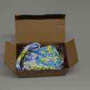 25 Sets Oktoberfest Bead Necklaces Party Favors DIY Crafts Kit German Beer Bavarian Gingerbread Hearts Wooden Pendant with Thank You Gift Cards Blue Oktoberfest Party Supplies, 12 Styles