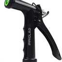 IRRIGLAD Hose Nozzle 2 Pack, Full Size Pistol Grip Water Nozzle Sprayer with Threaded Front, High Pressure Nozzle, Adjustable Spray Water Flow for Watering Plants, Showering Pet, Washing Car, Cleaning