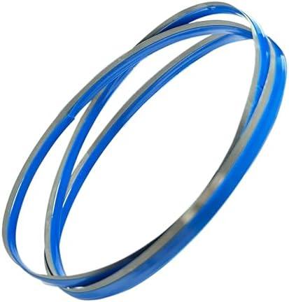 FOXBC 44-7/8 inch Bandsaw Blades 8/10 TPI, 44-7/8" x 1/2" x .020" Replacement for DeWalt, Milwaukee 48-39-0601 Portable Band Saw Blades, 3-Pack, Black