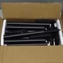 Mancra Solar Pathway Lights Outdoor, 10 Pack Metal & Glass Solar Lights Outdoor Waterproof Landscape Path Lights for Yard Walkway Garden Decor, Warm White