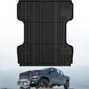 LASFIT Bed Mat for Toyota 2007-2021 Tundra 6.5FT/6.5' Truck Bed Mat All Weather 6.5 FT Bed Liner for Toyota Tundra 2021 2020 2019 2018-2007 Accessories TPE Trunk Mat Cargo Mat (Not Fit Drop-in Liner)