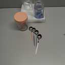 4 Pack Overnight Oats Containers with Lids and Spoons - DRKIO 16 Oz Glass Mason Jars for Overnight Oats Leak Proof Oatmeal Container Great for Cereal Fruit Vegetable Milk Salad Yogurt Meal Prep