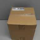 DAYYET Farmhouse Cookie Jar for Kitchen Counter, 1 Gallon Vintage Cookie Jar with Airtight Lid, Large Food Storage Container for Candy, Cookies, Dessert, Red Kitchen Decor and Accessories