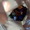 100 Pcs Flat Back Diamond Acrylic Crystal Rhinestones Plastic Gems for Bedazzling Acrylic Jewels for Jewelry Making Costume Cosplay Embellishments, 0.43 x 0.71 Inch (Stylish Color)