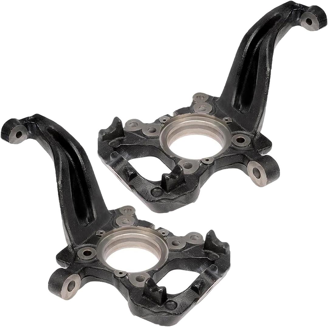 Detroit Axle - 4WD 2pc Front Steering Knuckles for Ford 2004-2008 F-150 Lincoln Mark LT, 2005 2006 2007 Steering Knuckles Assembly Replacement