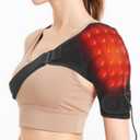 Shoulder Heating Pads for Pain Relief - Jade Stone Heated Shoulder Wrap with 3 Temperature Settings, Ideal for Rotator Cuff, Shoulder Soreness Relief at Home,Office