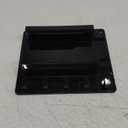 Bedside Wall Mount Shelf, Adhesive Bedside Organizer for RemotePhoneGlasses. Bedside Accessories Storage suitable for College Dorm bunk bed  BedroomRvBlack