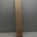 Ivilon Drapery Window Curtain Rod - End Cap Style Design 1 Inch Pole. 72 to 144 Inch Color Black