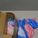 2 Set Cartoon Arch Covers 6ft 7.2ft Round Top Backdrop Covers for Cartoon Birthday Baby Shower Party Supplies (English Teacher)