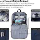 MAXTOP Laptop Backpack Bookbag Backpack with USB Charging Port Anti-Theft[Water Resistant] Work College Business Travel Computer Backpack for Men Women Fits up to 16" Notebook