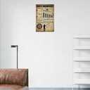 Vintage Darts Knowledge Metal Tin Sign Dart Board Accessories Holder Wall Mount Dart Throw Line Poster Metal Tin Signs 8x12 Inch
