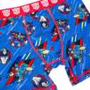 Transformers Boys' 7-pack Athletic Boxer Briefs With in Sizes 2/3t, 4, 6, 8 & 10 (Black, S)