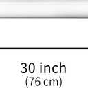 RUSPEPA 30"x 393"(32.8') White Kraft Wrapping Paper Large Jumbo Roll, Recyclable Art Gift Wrap Paper for Gift Wrapping, Table Covering, Craft Supplies, Bouquet Flower, Poster Bulletin Board, 80GSM