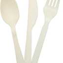 Biosmart Compostable Cutlery: 24 Count, White