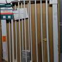 BABELIO Safety Gate Door Fits for Stairs, Narrow and Wide Doorways with Auto Close, Easy Install, No Drilling, Pressure Mounted for Baby, Child, Pets, Dog/Puppy, 26''-40'', White