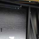 Huuger Computer Desk, 55 Inch Home Office Desk, Gaming Writing Work from Home Study Desk, Large Legroom, Sturdy Metal Frame, Modern Simple, Black