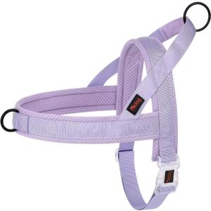Didog No Pull Dog Harness with Breathable Mesh Padded, Quick Fit and Easy on Dog Vest Harness for Dogs Training Walking(Purple,M)