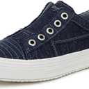 Blowfish Malibu Womens Super Play (9, Indigo Blue Washed Linen)