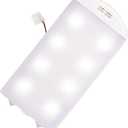 Upgrade WRX735SDHZ02 WRX735SDHZ03 WRX735SDHZ04 WRF555SDFZ11 WRX735SDHZ07 WRF555SDFZ09 WRF555SDFZ15 WRX735SDHZ08 Light Replacement for Whirlpool Refrigerator LED LightW11527432 Fits for Maytag