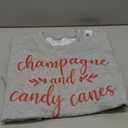 Champagne And Candy Canes Cute Christmas Holiday Funny Gift Sweatshirt