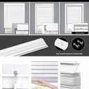 LazBlinds 2" Faux Wood Horizontal Blinds for Window 34 5/8" W x 36" H