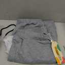 3 Pack Boy's Cargo Sweatpants Kids Teens Drawstring Running Joggers with Pockets Elastic Waistband Athletic Pants (XX-Large, Light Gray, Dark Gray, Black)