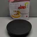 Cake Turntable, 11''Cake Stand Decorating Bakery Supplies, Turnable Painting Turn Table Stand for Pastries, Cupcakes and Cake Decorations (Black, Small Turntable 1PCS)