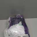 Ruffled Bed Skirt with Split Corners - King, White, 18" Drop Bedskirt- Blissford Dust Ruffle, Purple