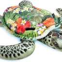 Intex Realistic Sea Turtle Inflatable Ride On Pool Float with Heavy Duty Handles for Pool Rafts and Inflatable Ride Ons (1 Pack)
