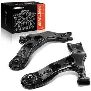 A-Premium 2 x Front Lower Control Arm, with Bushing, Compatible with Toyota RAV4 2006-2018, Lexus NX200t 2015-2017, NX300 2018-2019, NX300h 2015-2019