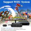 Gamecube Adapter for Nintendo Switch / Wii U / PC and Switch 2 Gamecube Controller Adapter, Super Smash Bros Adapters for NGC Controller, Support Turbo and Vibration Features with 180cm USB Cable