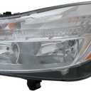 TYC Left Headlight Assembly Compatible with 2011-2013 Buick Regal
