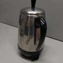 Farberware Electric Coffee Percolator, Stainless Steel Basket, Automatic Keep Warm, No-Drip Spout, 8 Cup