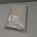NICETOWN 100% Blackout Linen Sand French Door Curtain for Window, 26"W x 64"L