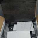 TUTOTAK C Shaped End Table with Charging Station, Side Table for Sofa, Couch Table with Storage Bag, Set of 2, TV Tray Table with 2 USB Ports and Outlets for Living Room, Bedroom, TB01BY0242 (Grey)