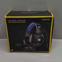 A36 Gaming Headset with Microphone for Pc, Xbox One Series X/s, Ps4, Ps5, Switch, Stereo Wired Noise Cancelling Over-Ear Headphones with Mic for Computer, Laptop, Mac, Nintendo, Gamer (Blue)