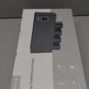 iHave Toothbrush Holders for Bathrooms, 4 Cups Toothbrush Holder Wall Mounted with Toothpaste Dispenser - Large Capacity Tray, 2 Cosmetic Drawer - Bathroom Storage & Bathroom Organizer